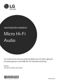 Para ver o documento LG CM1560 Manual do Utilizador