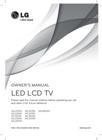 Para ver o documento LG 42LS5700 Manual do Utilizador